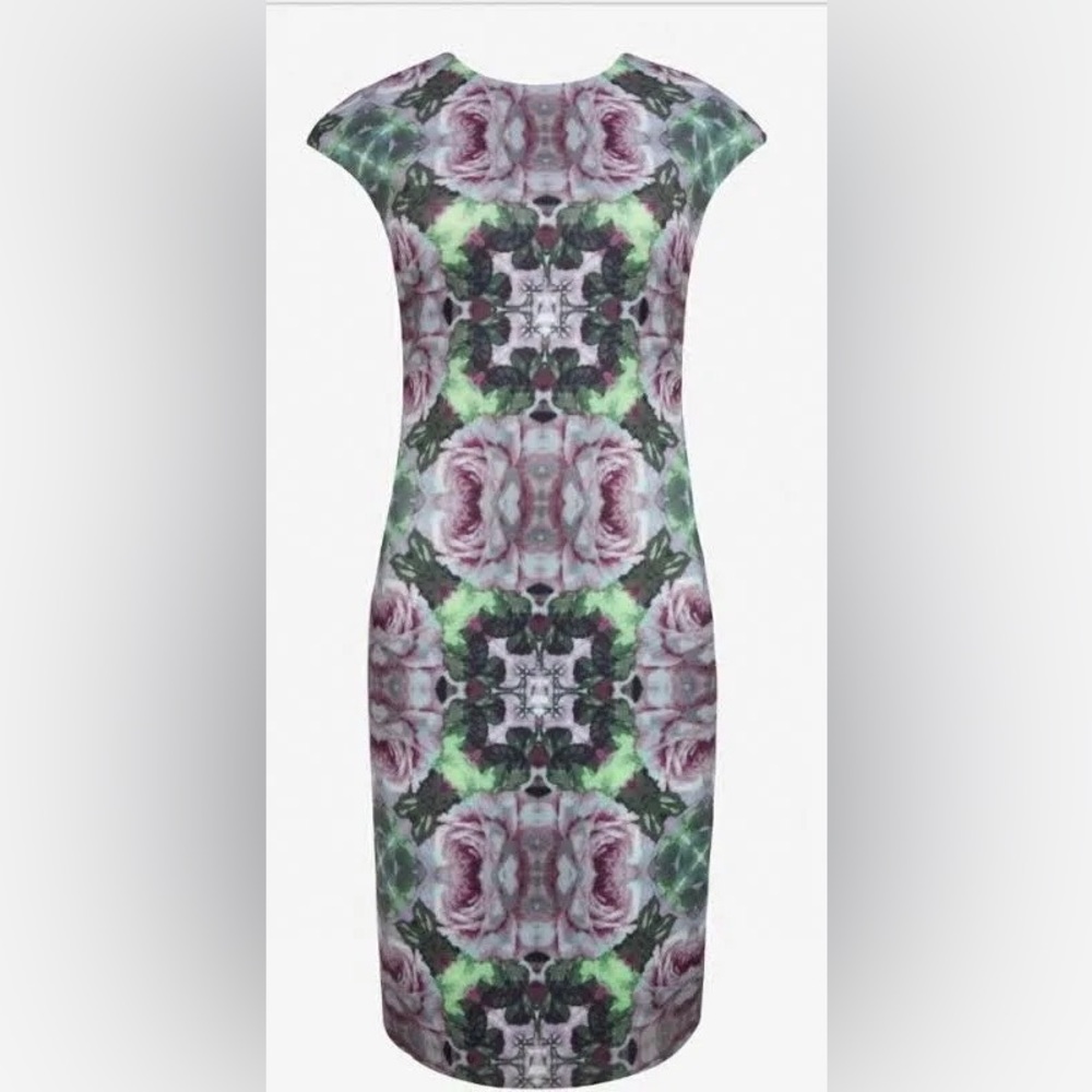 Ted Baker Cambree Neoprene Midi dress Size Small